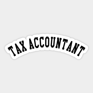 Tax Accountant Sticker